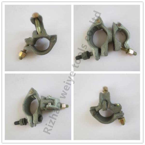 High accurate Round tube Right angle Forged Coupler clamp Q235 48.3mm