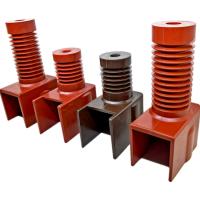 Linha de alta tensão Siamese isoladores da cola Epoxy do Switchgear dos isoladores 10KV 630A da alta tensão