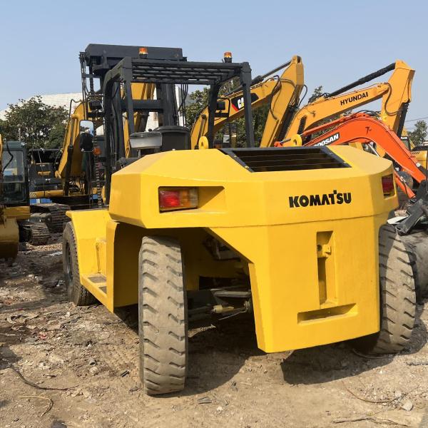AC Drive Used Forklift Komatsu FD150 15 Ton 122kW