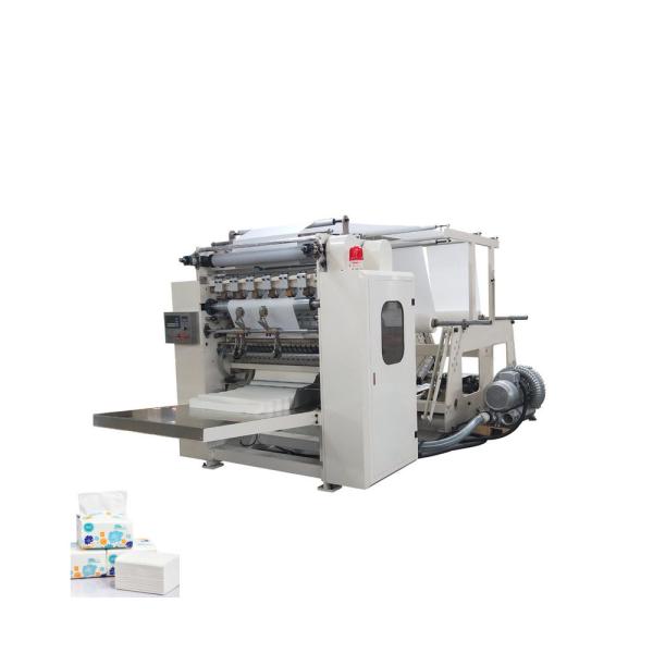 Edge Embossing Wallboard Facial Tissue Making Machine , Roll To Roll Slitting Machine