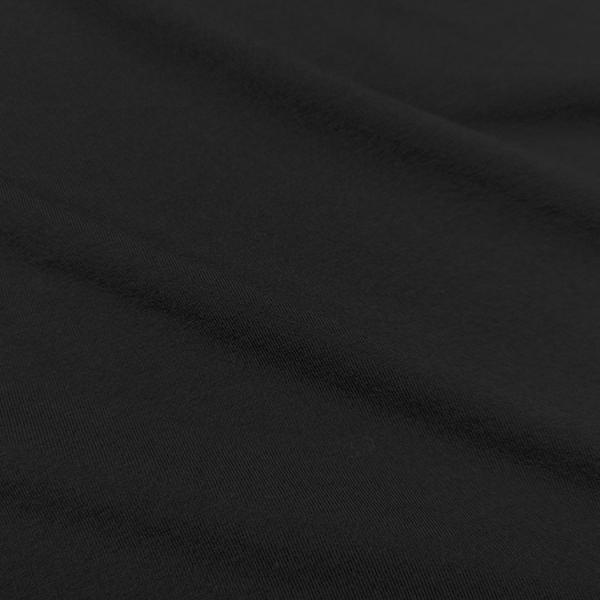 Custom Black Organic Cotton Modal Kids Knit Single Jersey Fabric for Baby Bibs T Shirts