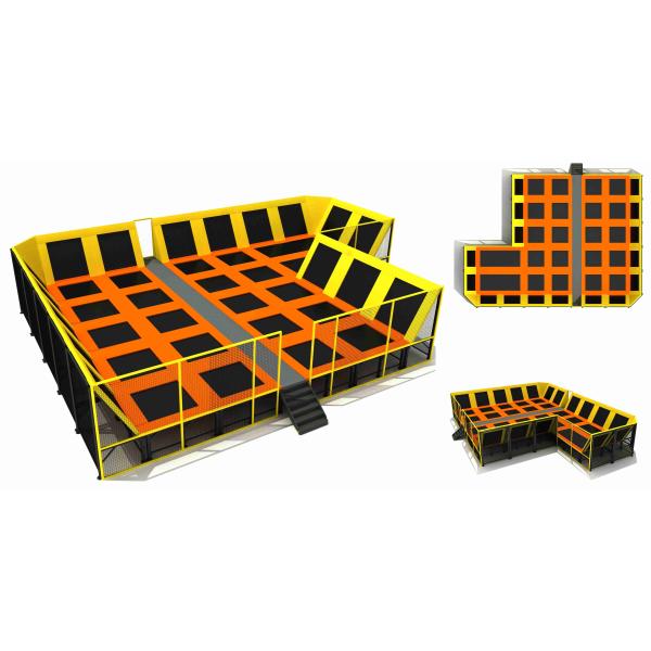 224M2 Big Trampoline Park or Sale Discount Large Children Trampoline