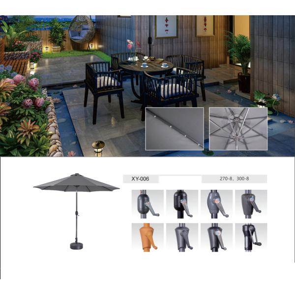 Garden Furniture With Parasol Set Sunshade Backyard Banana Umbrella Garden Parasol Patio