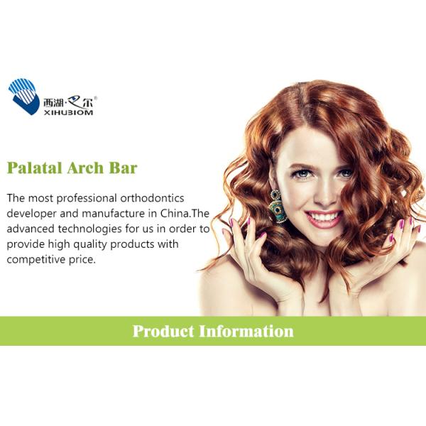 Medical Orthodontic Accessories Stainless Steel Dental Palatal Arch Bar Mesial