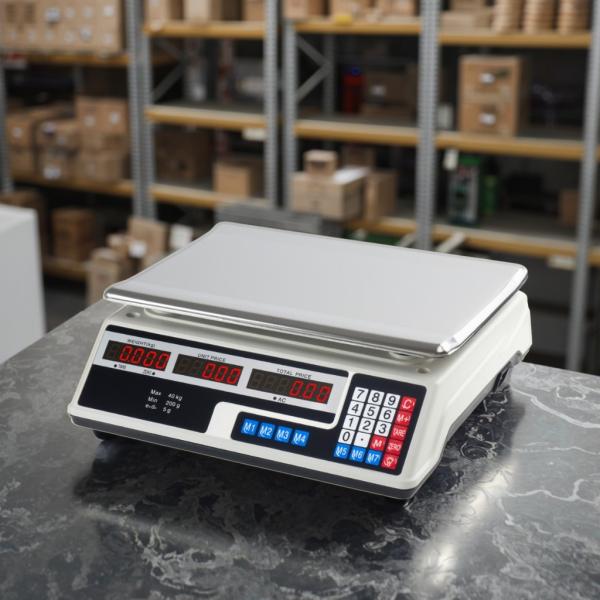 OEM personnalisable 30 kg Balance numérique de calcul du poids avec affichage LED et affichage LCD