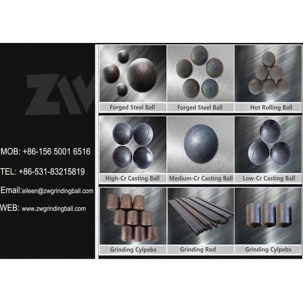 Высокие средние низкие шарики литого железа Kроме для мельницы шарика завода цем