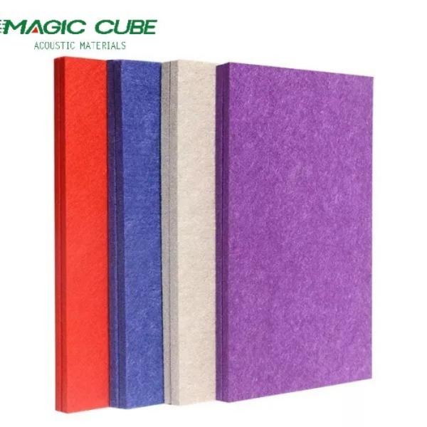 Eco Friendly PET Acoustic Panels Recycled Sound Absorbing Wall and Ceiling Panels