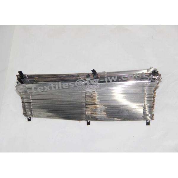 Steel Healds O Type With Middle Part 159mm Weaving Loom Spare Parts