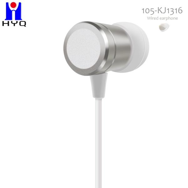 3.5Mm Plug Stereo In Ear Earbuds With Mic Bass Microphone And Volume Control