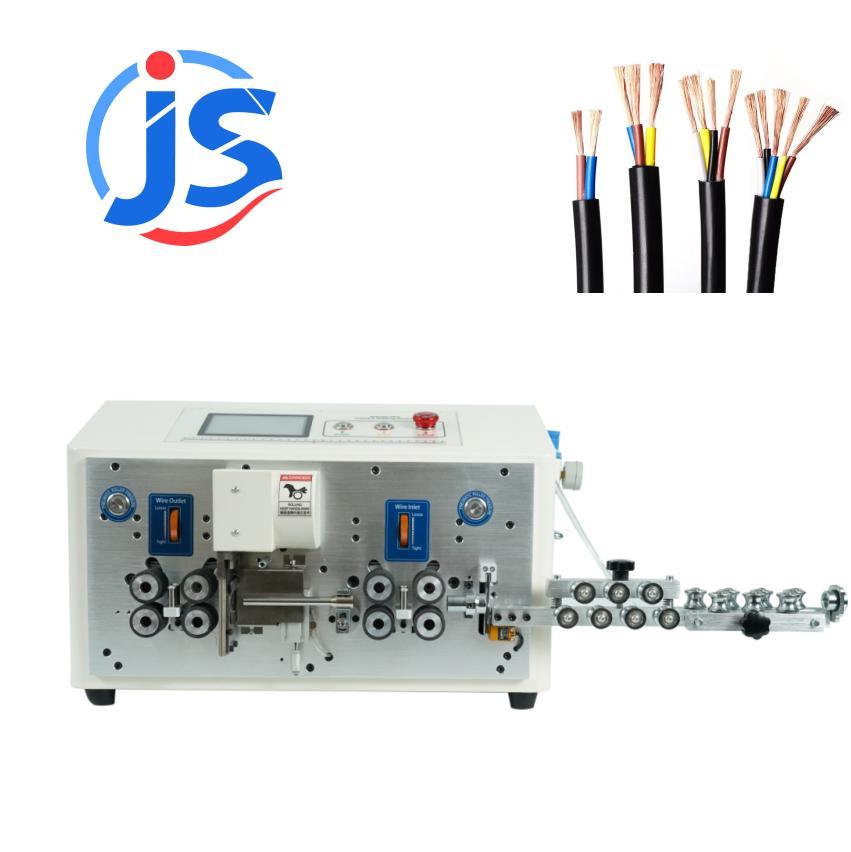 Low Power Automatic Cable Stripping Machine 650W Wire Cutter and Stripper Machine