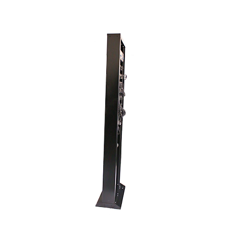 Easy to Assemble Server Room Relay Rack 42U 47U Options for Network Equipment Storage