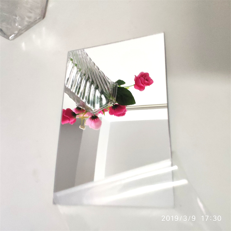 PC Mirror Wall Mount Shatterproof Flexible Bendable Polycarbonate Mirror Sheet For Home Bathroom Gym Decor Custom 0.8-5mm OEM Wholesale