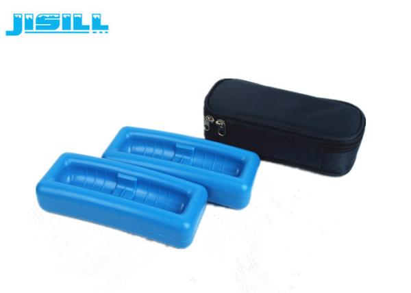 Blocos plásticos aprovados alimento do congelador do tijolo do refrigerador do gelo do Hdpe de FDA para enviar