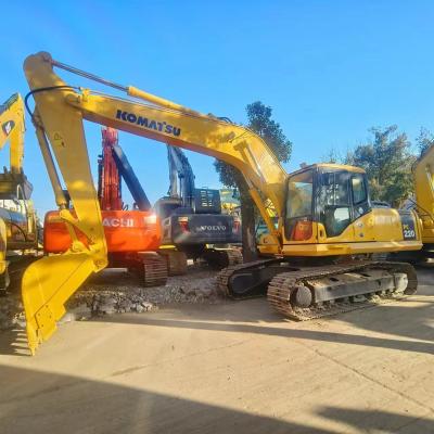 Excavadora original japonesa Komatsu PC200 com capacidade de balde de 0,8m3 e peso de 20000 kg