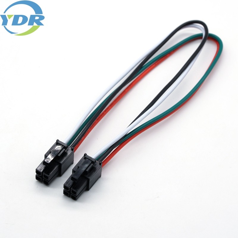 Molex 39-01-3045 5557 проводки и кабелей провода снабжения электроэнергией соединителя 4.2mm 2*2 4Pins изготовленные на заказ