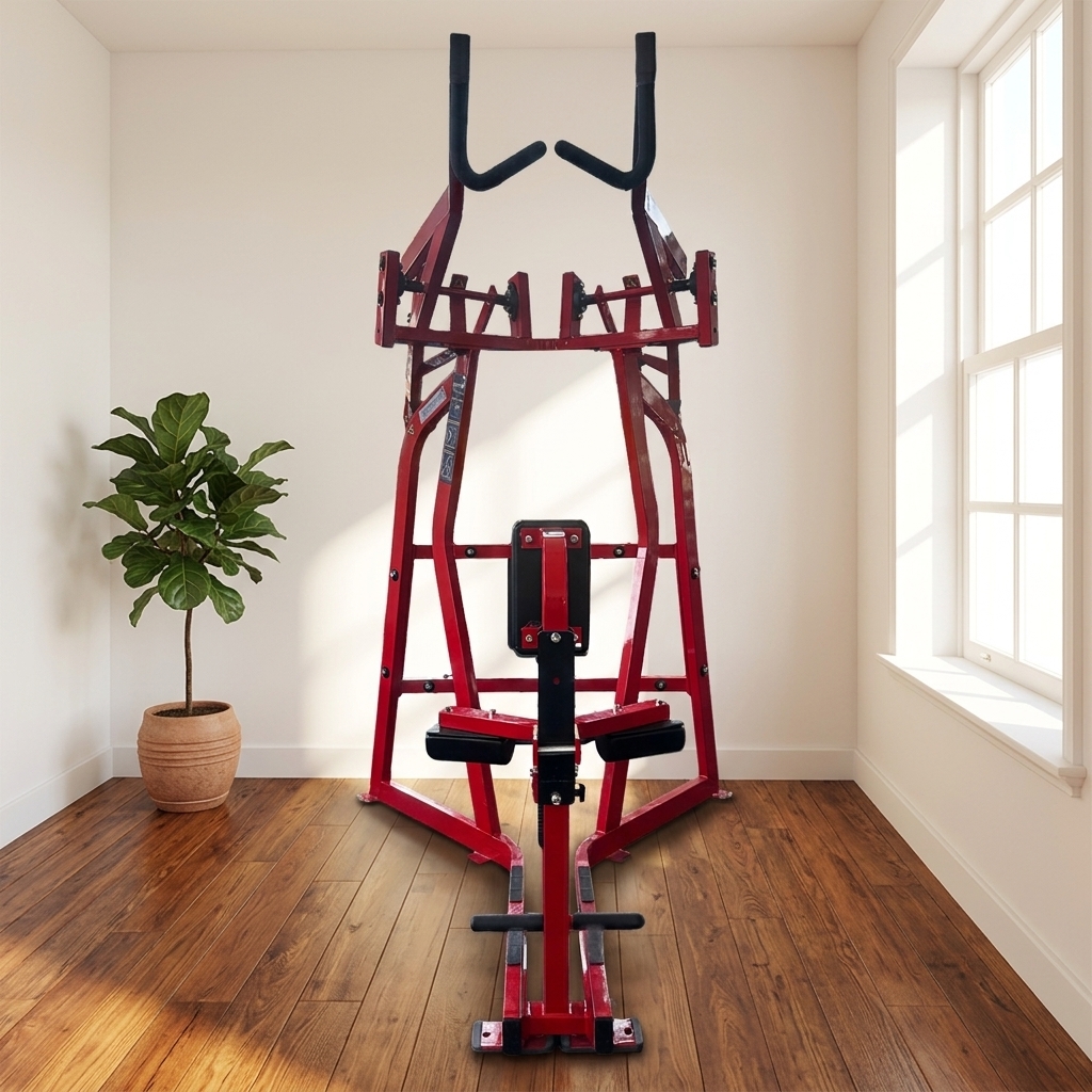 Heavy Duty Iso-Lateral Front Lat Pulldown Machine Plate Loaded Back Trainer for Commercial Gym