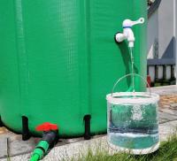 Barril de chuva dobrável de 200L