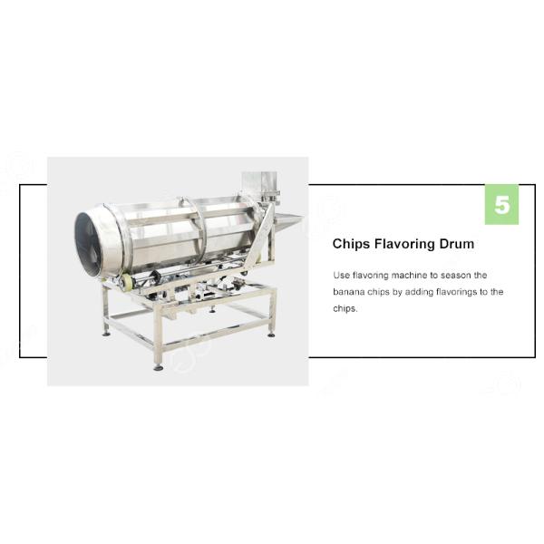 500kg/H Hot Sale Automatic Plantain Chips Processing Machines Banana Chips Product Line