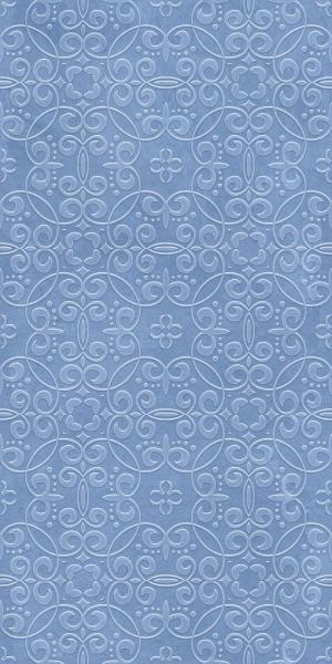 Blue Ceramic Glazed Tile 600*1200/Mm² Smooth And Slightly Shiny