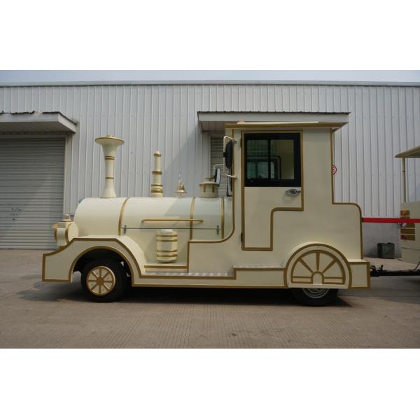 Поезд мини дороги электрический Trackless для снаружи используя подгонянный пигмент