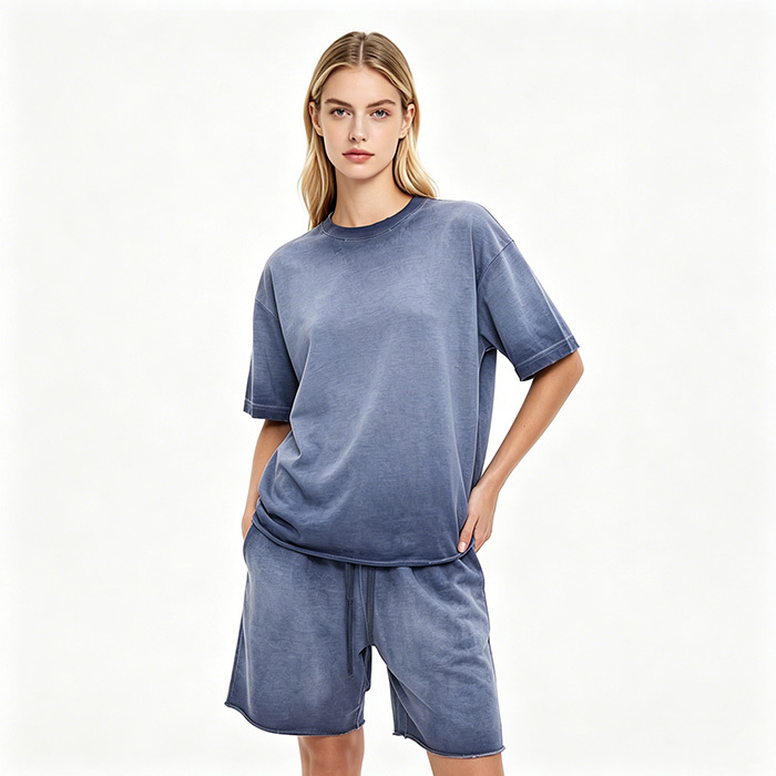 Solid Wash 100 Cotton T Shirt Minimal Oversized Cotton Tee 100% Pure Cotton