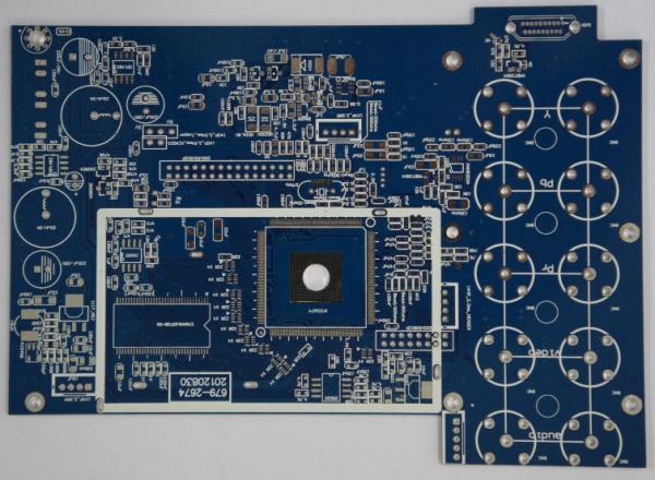 12 ouro high-density de Immpedance da espessura do PWB 2.6mm da camada para o equipamento do controle