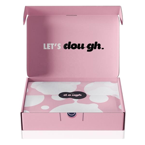 Biodegradable Cardboard Cake Baked Good Gift Boxes Biscuit Donut Food Packaging