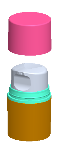Plastic Cosmetic Airless Bottles Lightweight 30ml 50ml 100ml 150ml 200ml