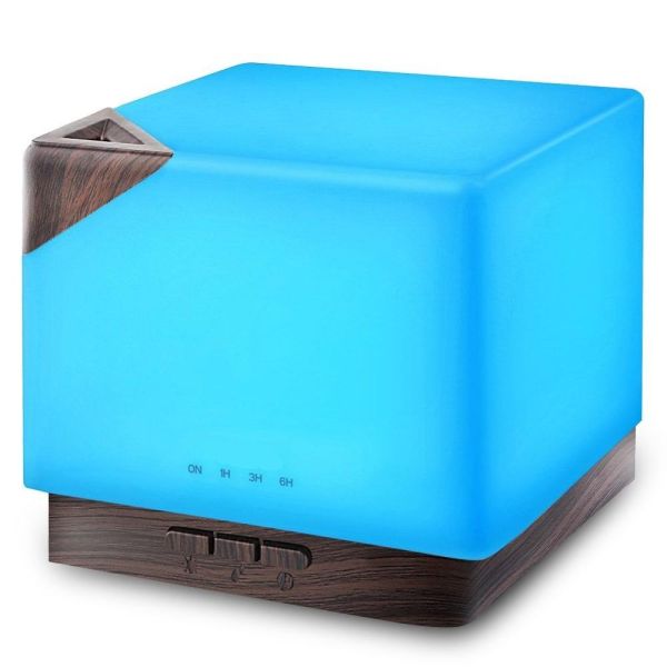 Private Label Ultrasonic LED Rainbow Asakuki 700ml Big Air Humidifier Aroma Essential Oil Diffuser for Bedroom Large Room Yoga