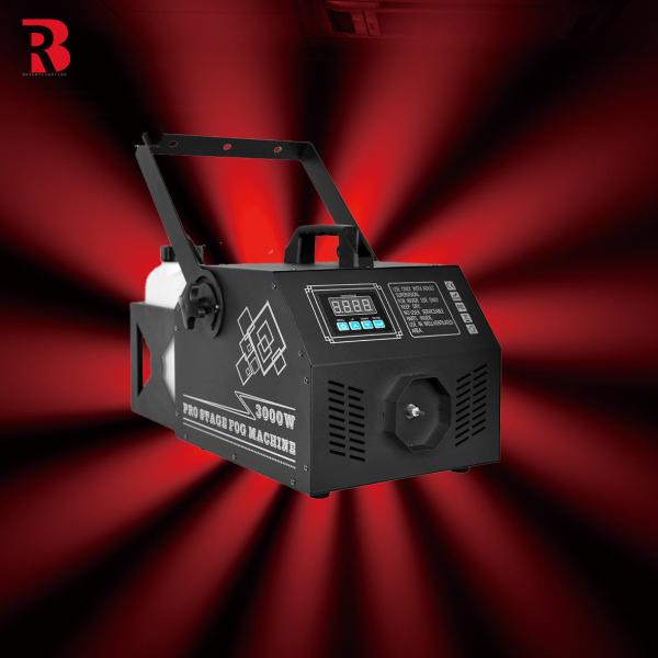 Máquina de fumaça 3000W Fog 10L Capacidade DMX512 Para evento da igreja Show ao ar livre