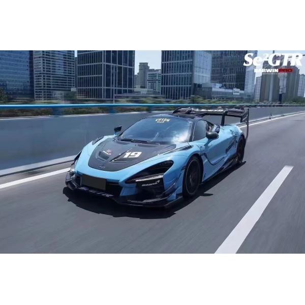 GTR Style 720s Wide Body Kit Mclaren Senna Body Kit Front Bumper Carbon Fiber