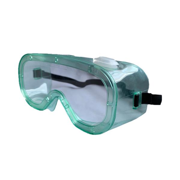 Adjustable Headband Medical Protective Goggles , Anti Dust Medical Safety Eyewear