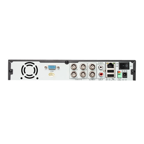 Embedded Linux 4-CH Network DVR Digital Video Recorder w/ USB / LAN / VGA / RS485 / SATA 