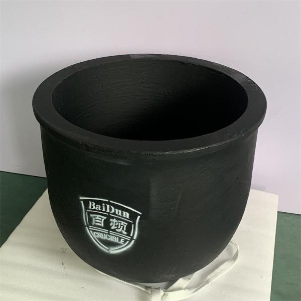 Smooth Surface Silver Melting Crucible Acids And Alkalis Resistant
