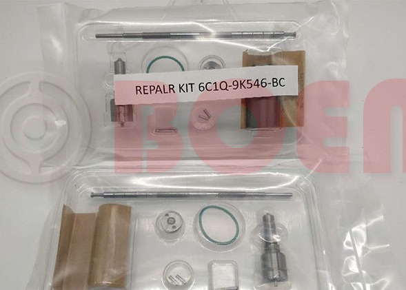 High Speed Steel Denso Injector Repair Kit 095000 5215 For 6C1Q-9K546-BC