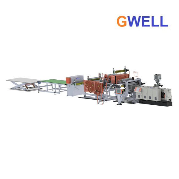 LVT Wood Flooring Extrusion Line Lvt Floor Production Line