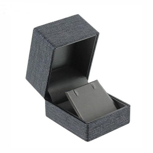 High End Custom Jewelry Packaging Boxes , Ring Storage Box PU Material Durable