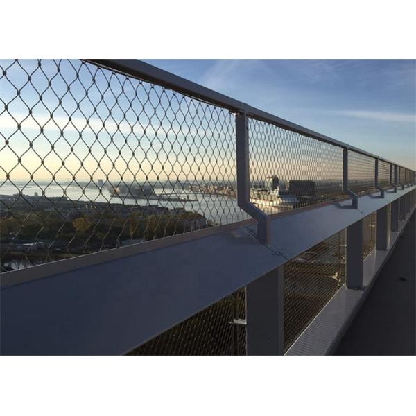 сетка кабеля нержавеющей стали 2.0mm для панелей балюстрады Infill ржавеет устойчивый