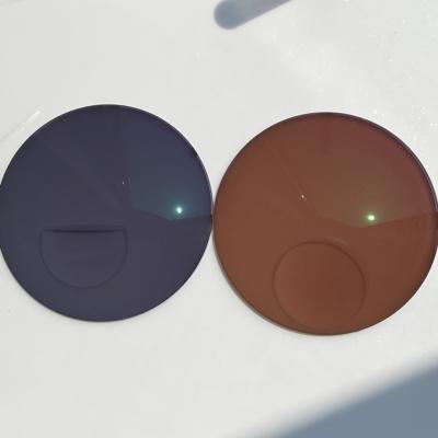 Lower Price: 1.56 Flat-Top Photochromic Lenses & FT Bifocal Lenses with Light Gray/Green Coating