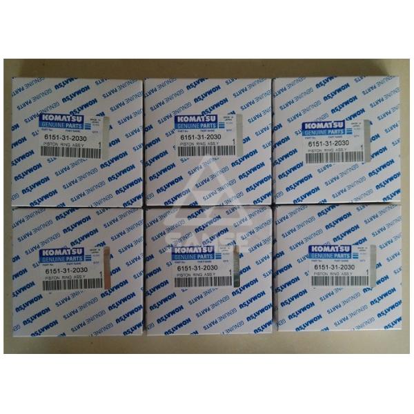 S6D95 Engine Piston Ring  6207-31-2500 for Komatsu PC200-6 Excavator