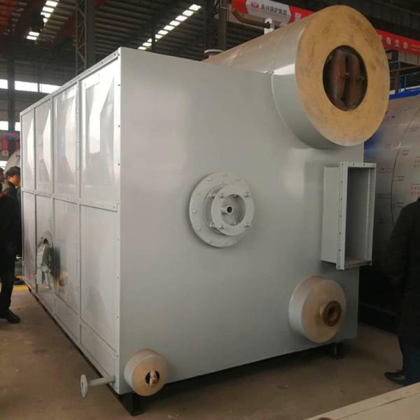 SZS Double Drums Horizontal Waste Oil Natural Gas Fired Steam Boiler for paper plant