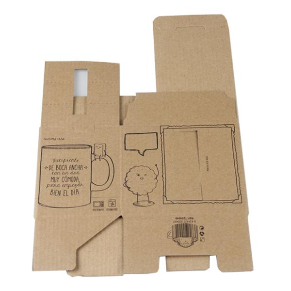 Customized Shape Tea Bags Packaging Boxes with UV Coating and Custom Printed Kraft Paper