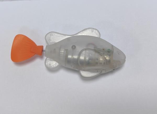 Funny Interactive Electric Robot Fish Toy Baby Bath Swimming Fish Toy With Led Light