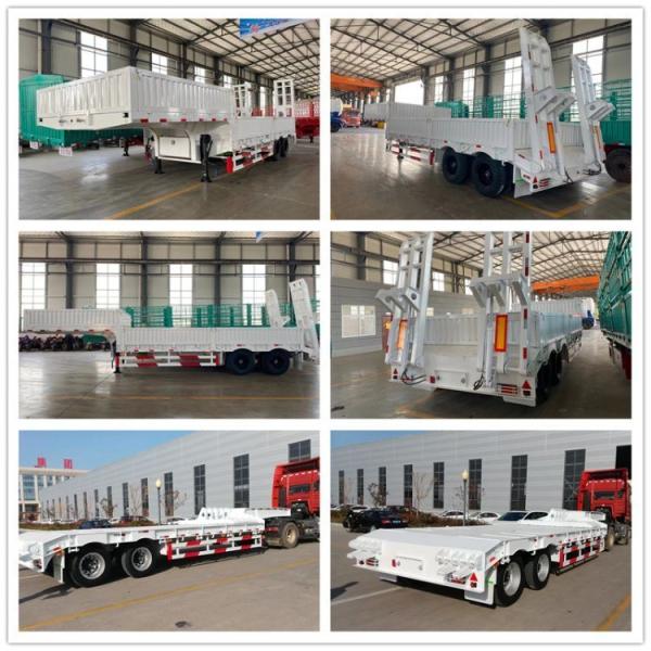 ABS Anti-lock Braking System Lowbed Semi Trailer for Fire Extinguiser Two Pieces 4 Kgs