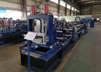 PLC Automatic C Purlin Machine Hydraulic Cutting 15kw Purlin Forming Machine