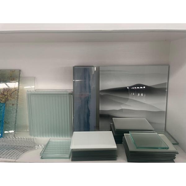 Home Decorative Laminated Wire Glass Art Fused Stained Glass