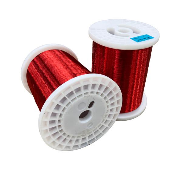 UEWF Overcoat Polyamide Enamelled Wire Red Color UEFN Class Two with Copper Material