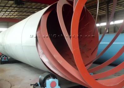 Diâmetro giratório horizontal da máquina de secagem 600mm de polpa de beterraba