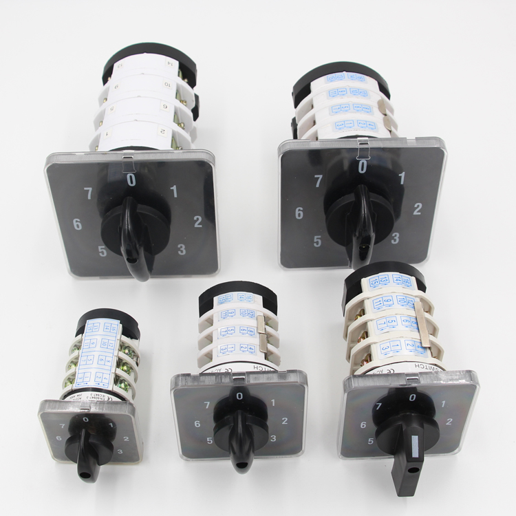 LW31 Series 32A 4 Pole 7 Position Rotary Cam Switch Changeover Switch for Various Applications