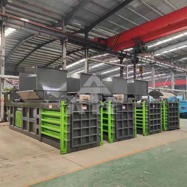 China Hydraulic Press 100 Ton Aluminum Can Cardboard Balers Machine
